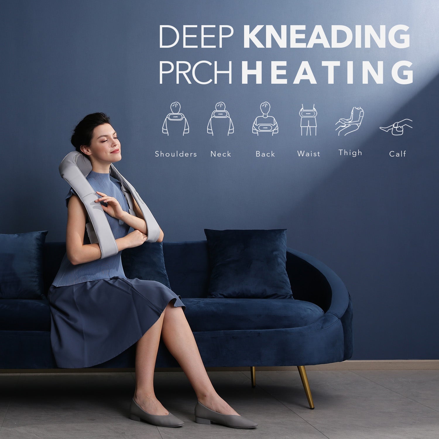 NAIPO oCuddle C1 Shoulder Massager with Adjustable Heat and Straps - NAIPO