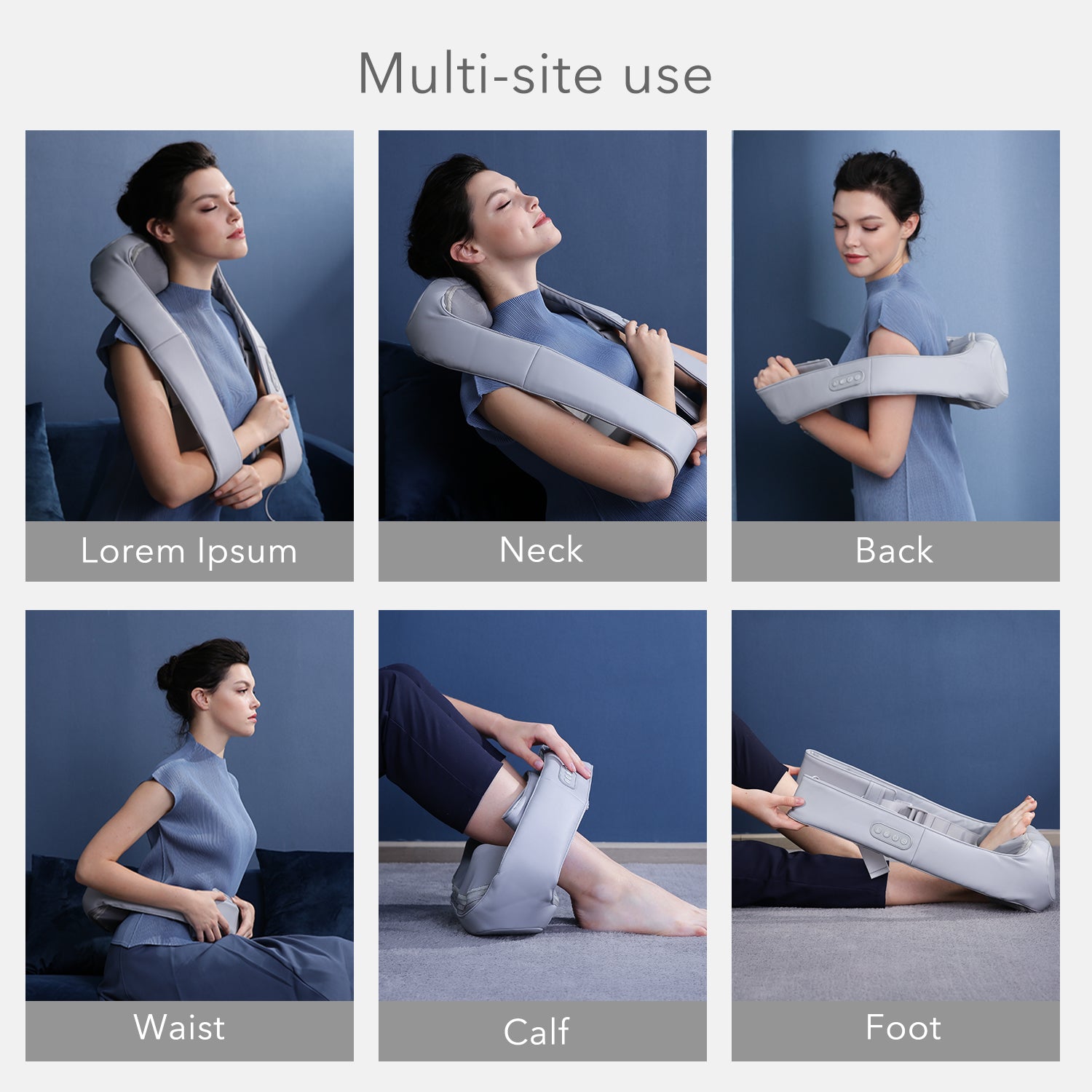 NAIPO oCuddle C1 Shoulder Massager with Adjustable Heat and Straps - NAIPO