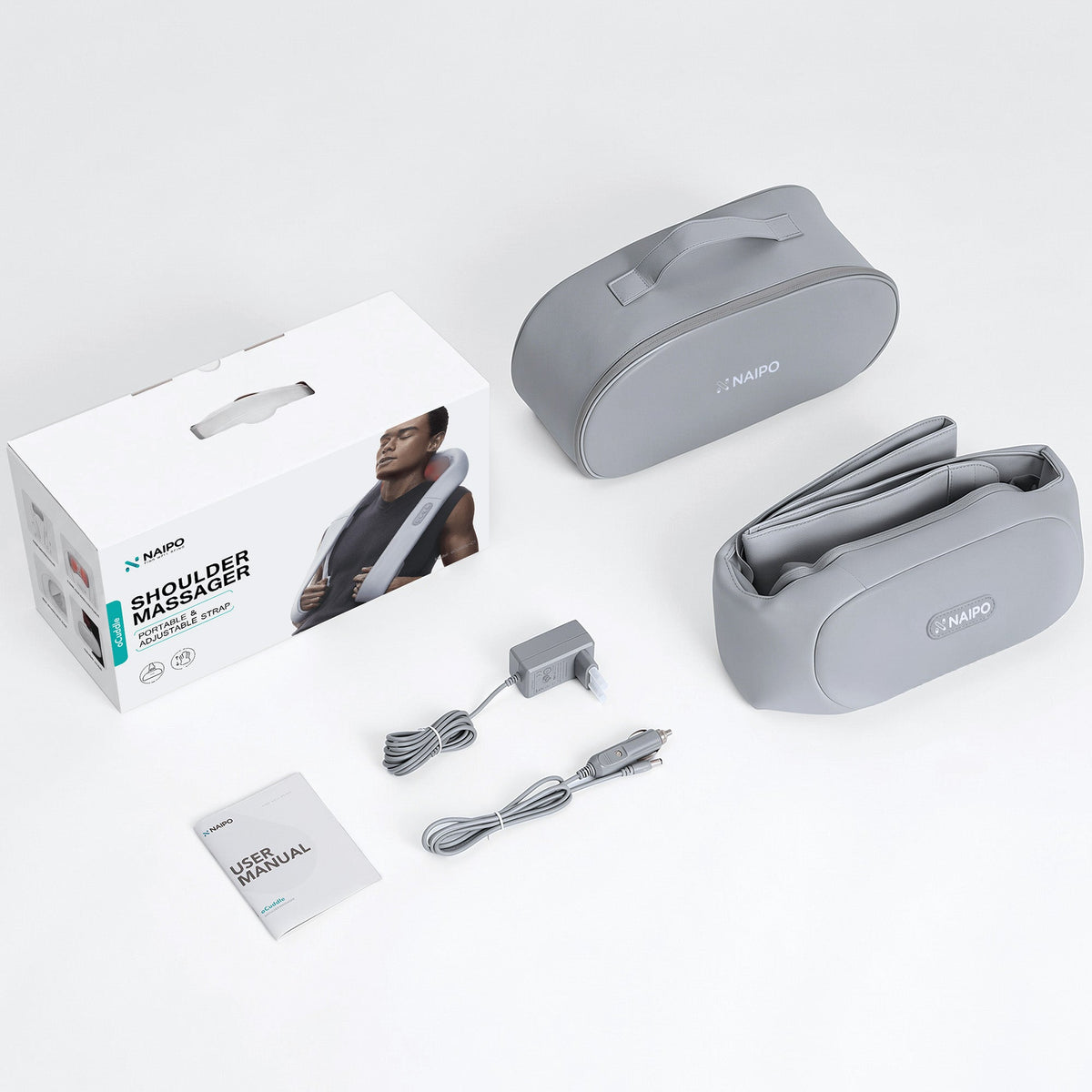 Naipo oCuddle-C1™ Shoulder Massager with Adjustable Heat and Straps - Wholesale - US - NAIPO