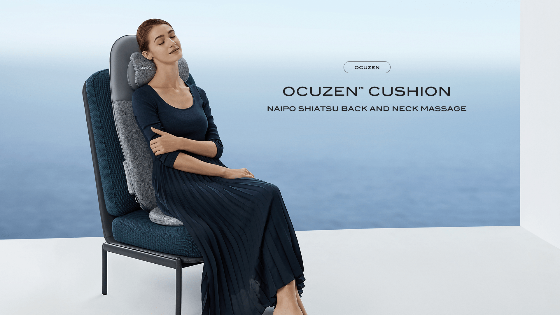 NAIPO oCuzen - S1 Shiatsu Back and Neck Massager Deep Kneading Massage - NAIPO