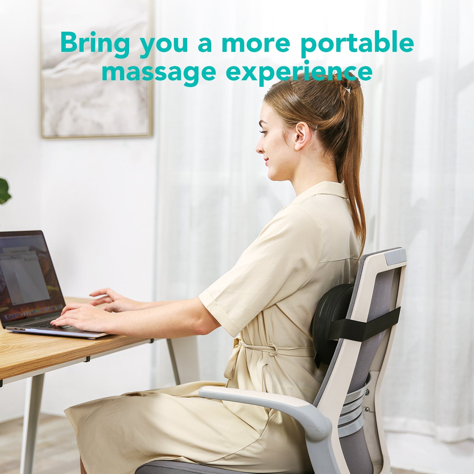 Naipo Pillow Massager MGP - 129G with Heat for Back and Neck - NAIPO