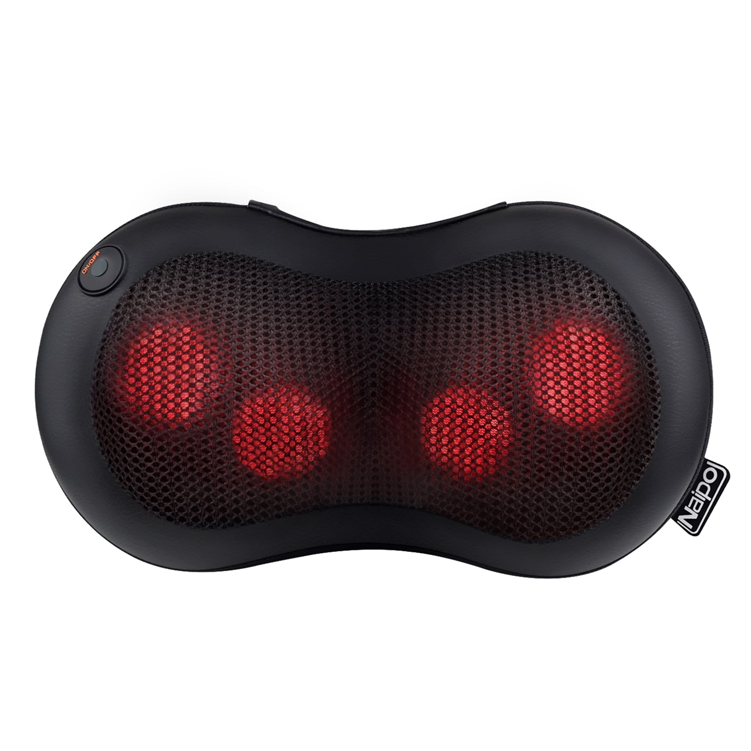 Naipo Pillow Massager MGP - 129G with Heat for Back and Neck - NAIPO