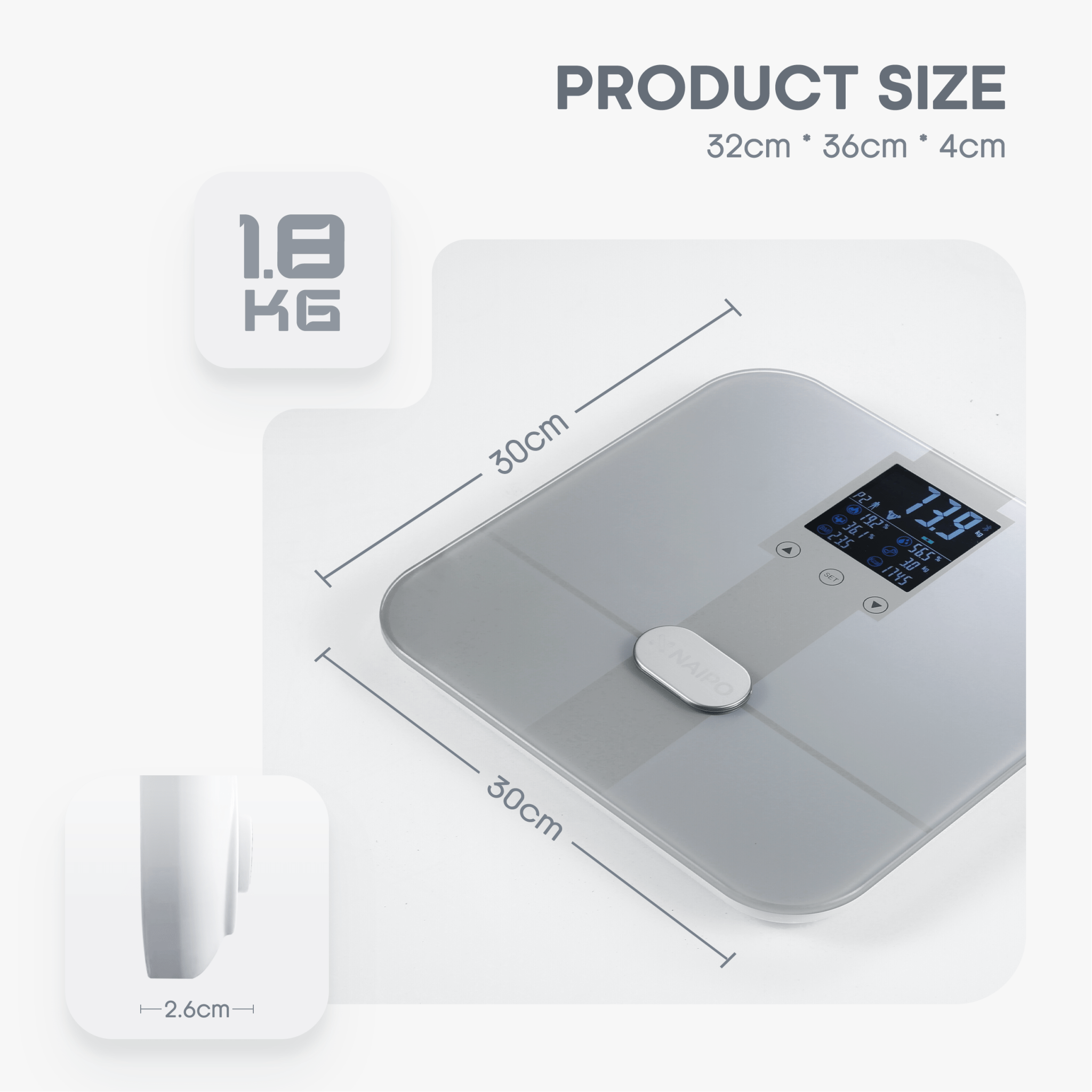 Naipo Smart Scale NP - BS02 - NAIPO