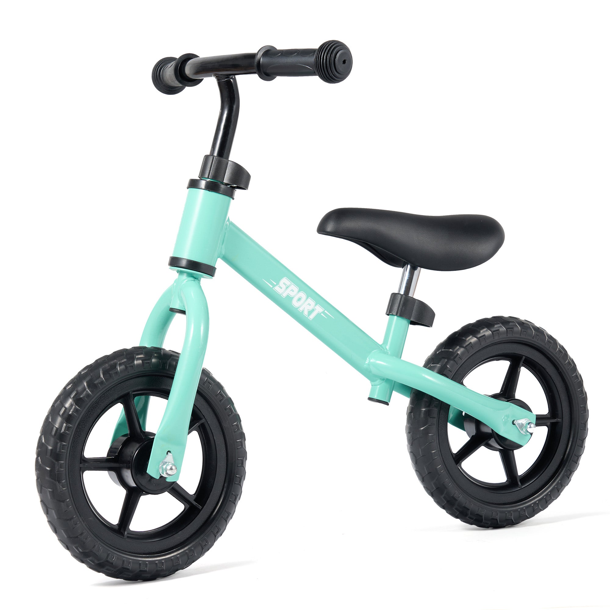 Naipo Toddler Balance Bike, 10 Inch Toddler Bike,No Pedal Beginner Kids Bicycle,Rubber Inflatable Tires,Adjustable Seat,Durable Frame,Gift Bike for Kids Up to 37 - 45 inches Tall - NAIPO