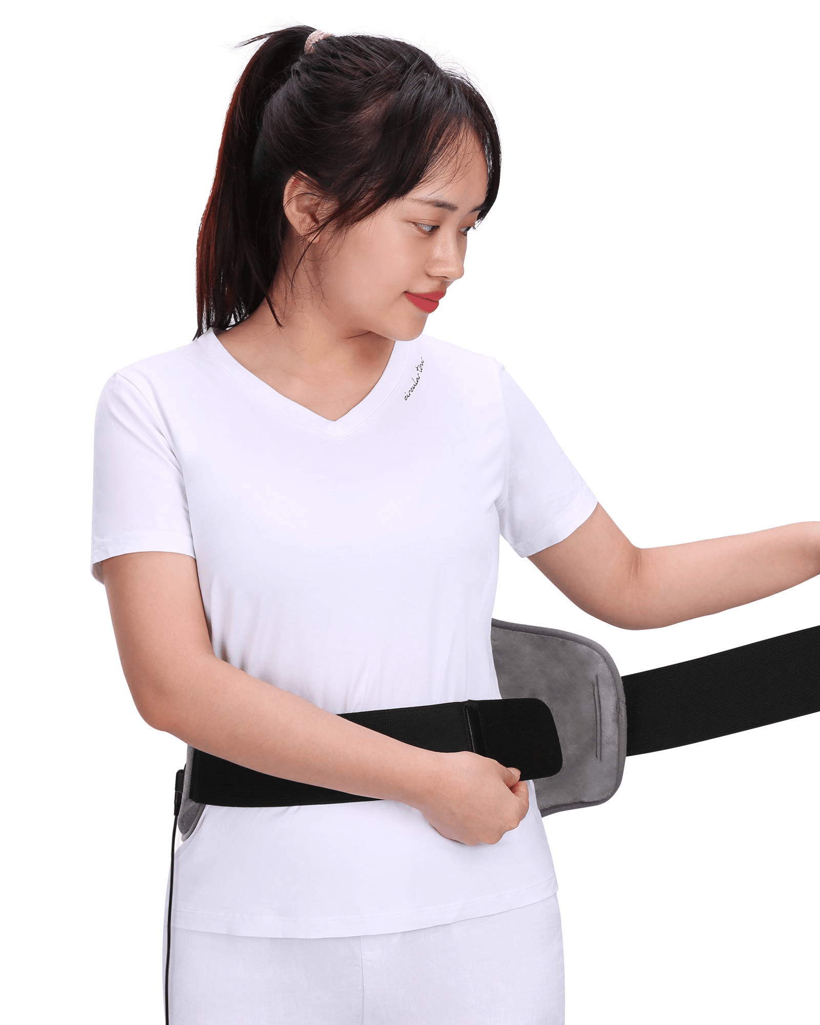 Electric Heating Pad for Lower Back & Shoulder & Abdomen, Large Waist Wrap Belt with Adjustable Flexible Straps, Portable Heating Pad Wraps 3 Heat Settings & 2 Hours Auto Off, Washable, 32 x 54 cm--Wholesale--US - NAIPO