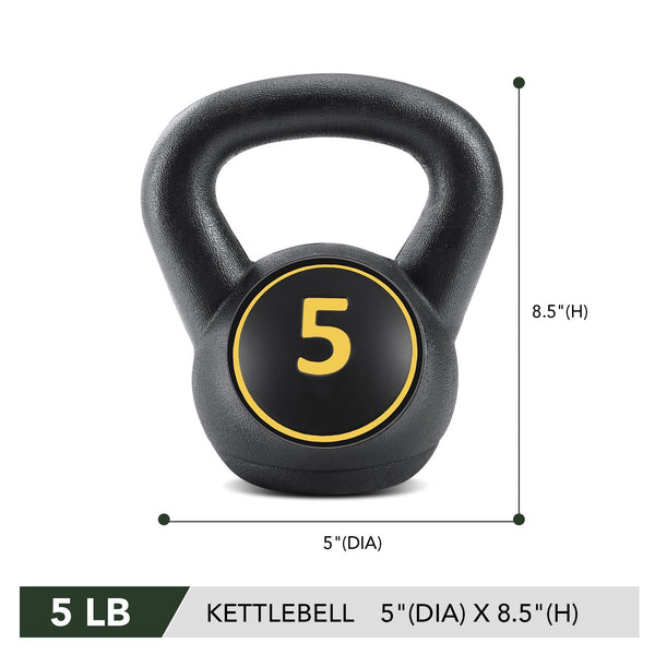 Kettlebell set weight 3 pieces fitness dumbbell workout loss rep cap