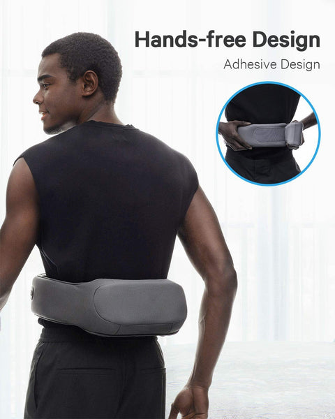 Naipo Cordless Rechargeable Back Massager Shiatsu Neck Shoulder Massage  with 3D Nodes Bidirectional Rotation and Optional Heat - AliExpress