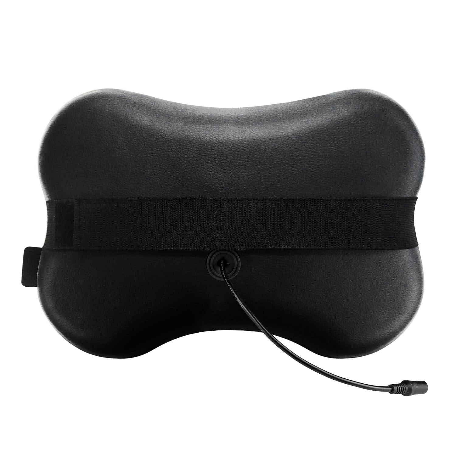 Naipo Massage Pillow with Kneading, Heat and Leather Cover - NAIPO
