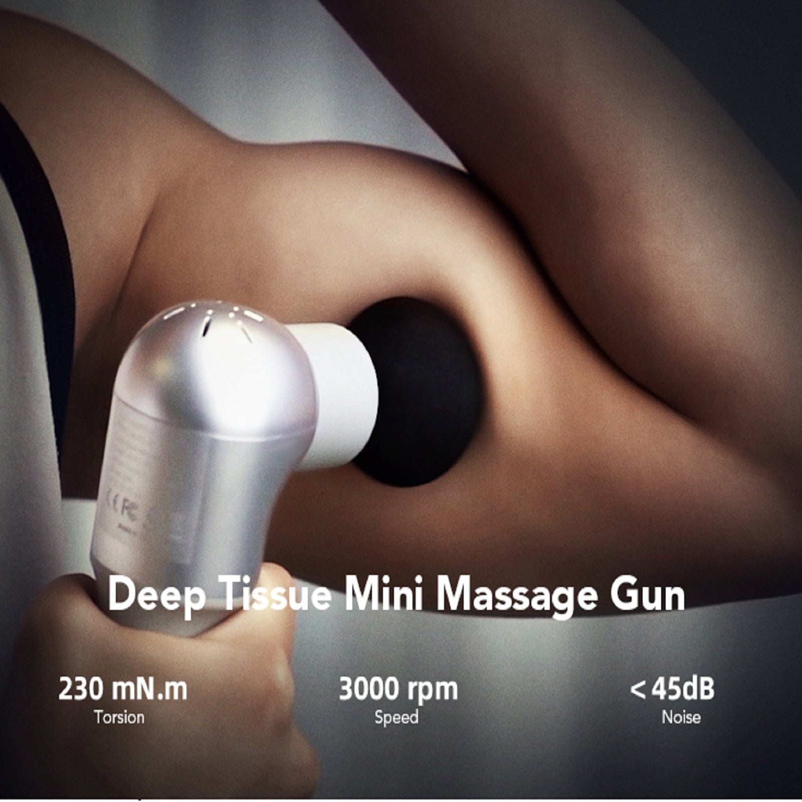Naipo Mini Massage Gun, Percussion Muscle Massage Guns for Athletes Pain Relief -White, Gifts - NAIPO