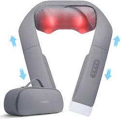 Naipo Neck Back Massager with Adjustable Heat and Straps for Neck and Back, Shoulder, Foot and Legs (Deep Gray)--Wholesale--US - NAIPO