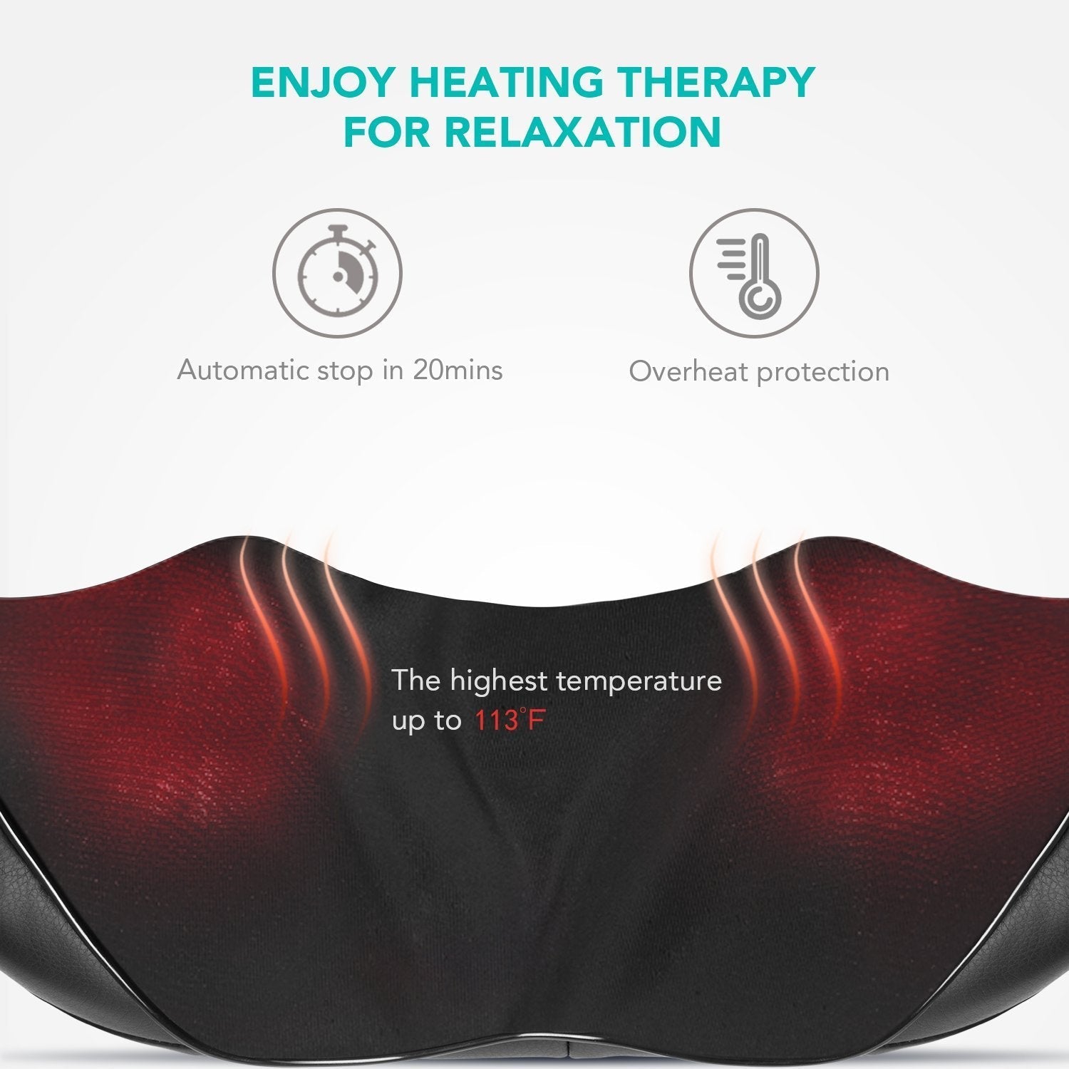 Naipo Shoulder & Neck Massager with Shiatsu Kneading Massage and Heat--Wholesale--US - NAIPO