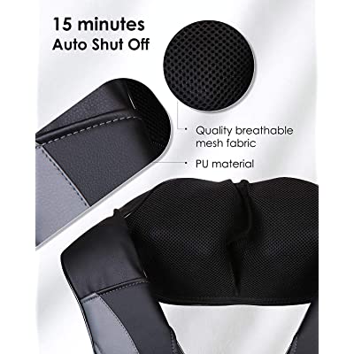 Shiatsu Neck Shoulder Massager Electric Back Massage with Heat--Wholesale--US - NAIPO