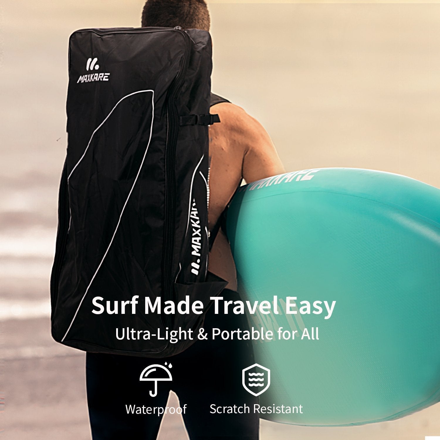 Stand Up Paddle Board Inflatable SUP with 10'30''6'' Premium Paddleboard & Bi-Directional Pump & Backpack Portable for Youth Adult Have Fun in River, Oceans and Lakes--Wholesale--US - NAIPO