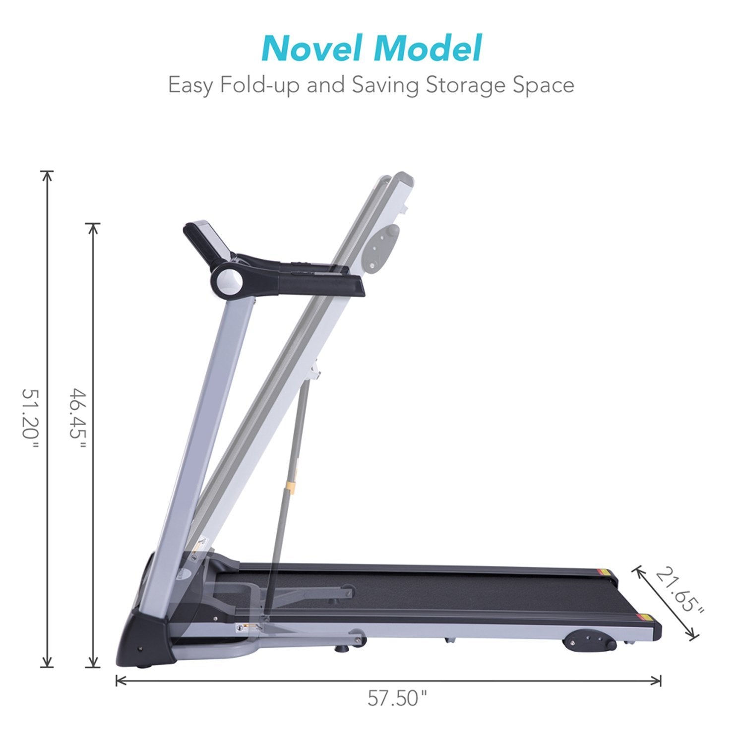 Treadmill for Home Treadmill Running Machine Folding Treadmill Electric Treadmill Workout - NAIPO