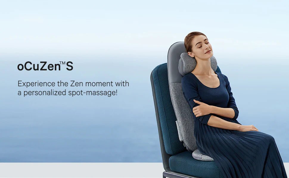 Elevate Your Relaxation: Naipo Shiatsu Back and Neck Massager OCUZEN™ Cushion - NAIPO
