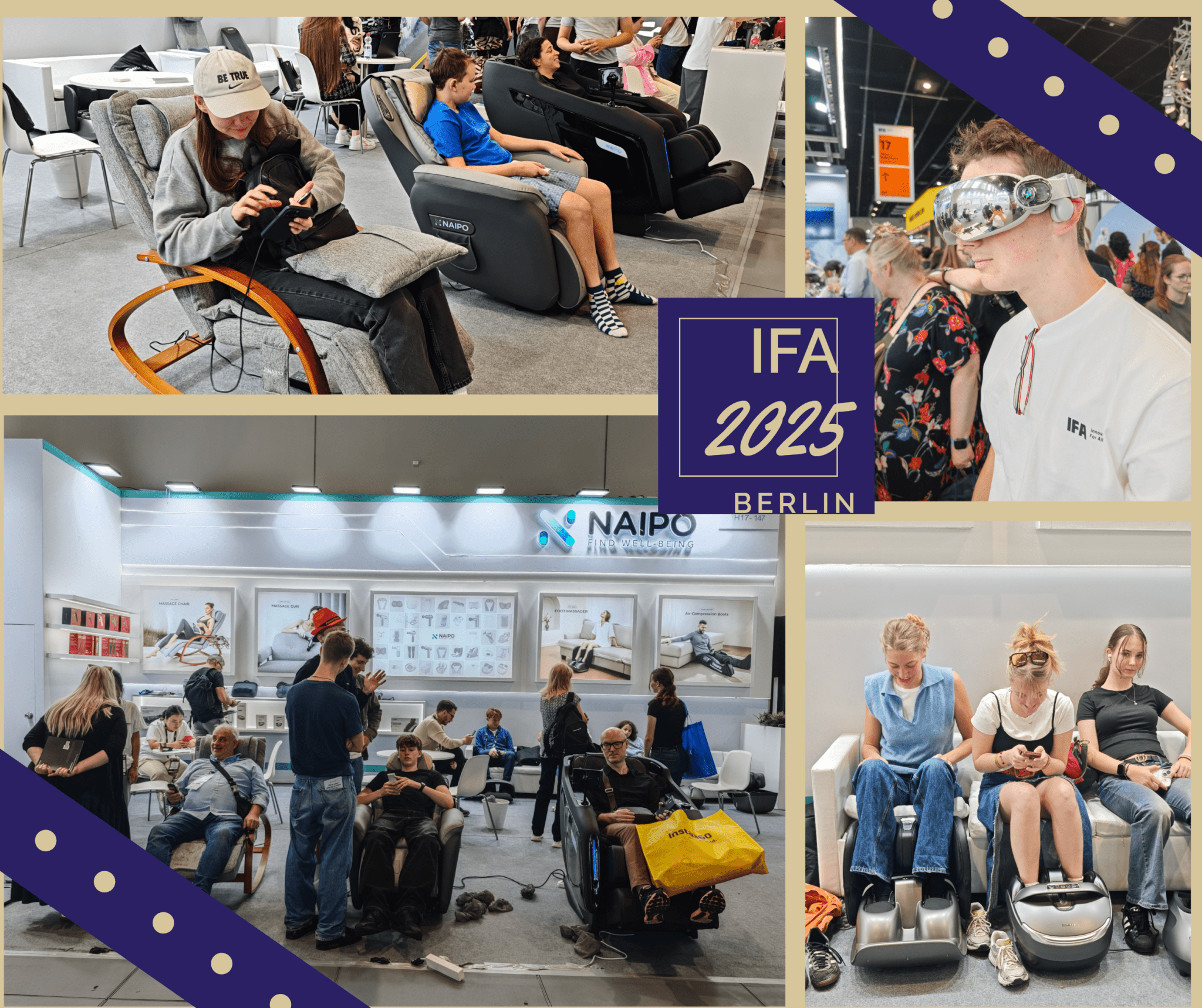 IFA 2025 Highlight: NAIPO’s Rocking Chair and Eye Massagers Steal the Show - NAIPO