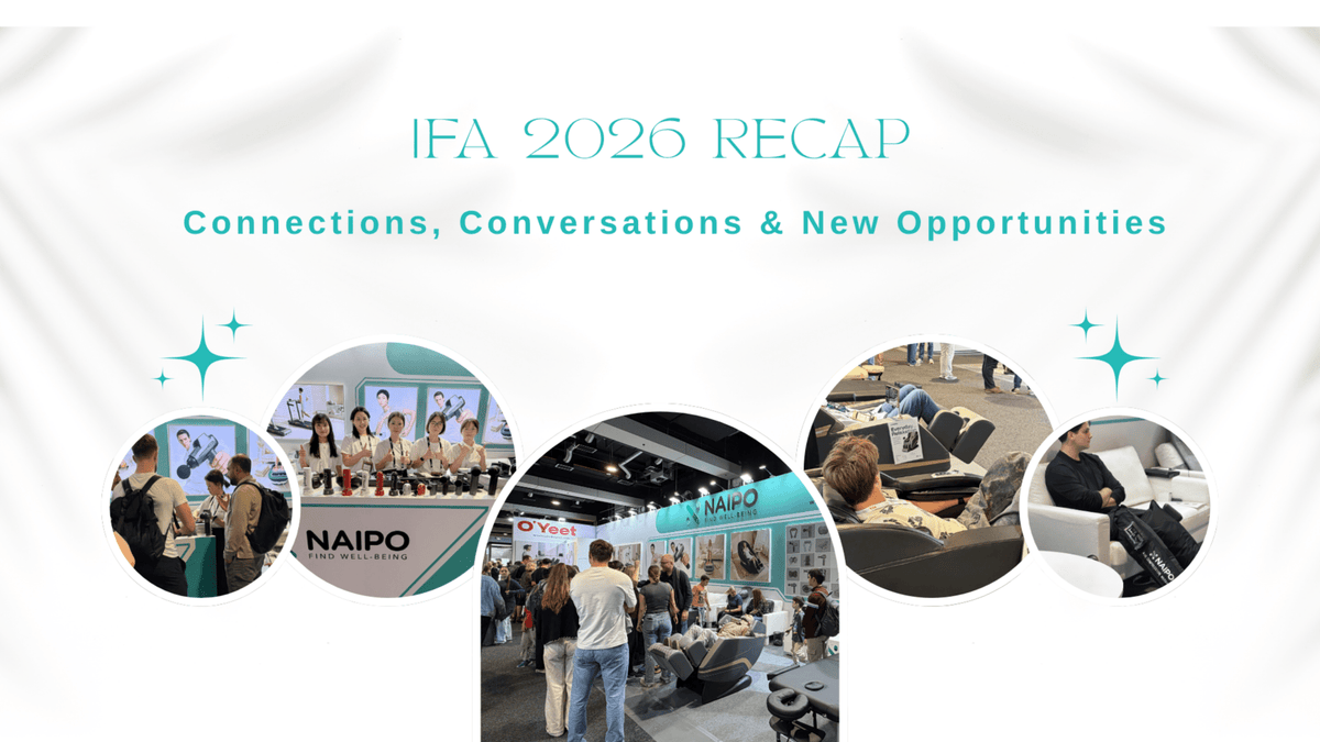 NAIPO at IFA 2026: Four Years of Connection, Innovation and Wellness - NAIPO