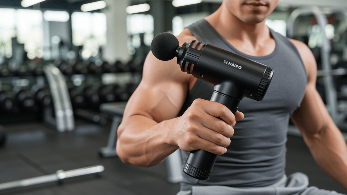 When Training Ends, Care Begins — Inside the NAIPO NPMGUN-K5 Massage Gun - NAIPO