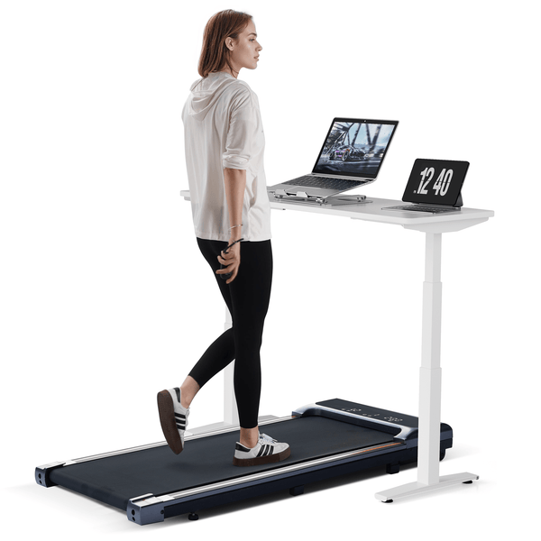 2-in-1 treadmill walking pad home use