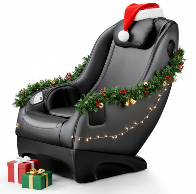 Fauteuil de massage musical complet Naipo MGCHR-A150 avec pétrissage et tapotement