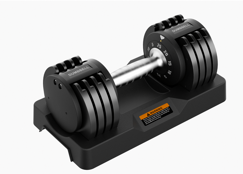 Adjustable Dumbbell Barbell Weight Set, 25Lbs