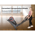 Elliptical machine for Home Use elliptical machine with Front Flywheel 264lbs pulse grips sensor - NAIPO