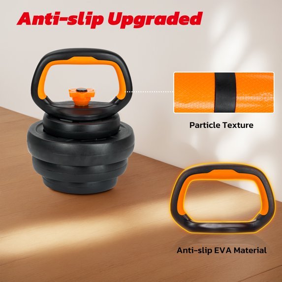 Naipo 66LB Dumbbell Set 5 - in - 1 Adjustable Dumbbell Set with Dumbbells, Barbells, Kettlebell, Push - up Stands for Home Gym Exercises Men/Women - NAIPO
