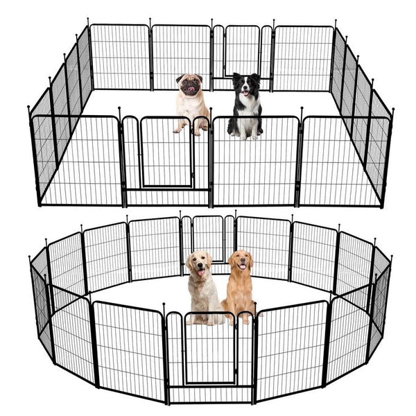 Naipo Dog Playpen Outdoor, 16 Panel 40