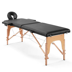 Naipo MGBC - 201 Portable Massage Table with 2 Fold Wooden - NAIPO