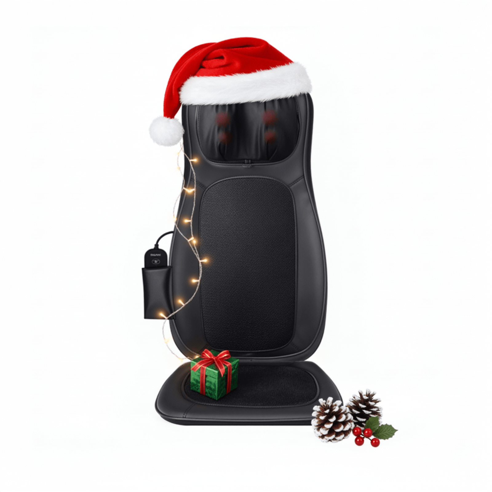 Naipo MGBK - C2030 Neck & Back Massager with Heat & Vibration - Christmas Gift for Him/Her - NAIPO