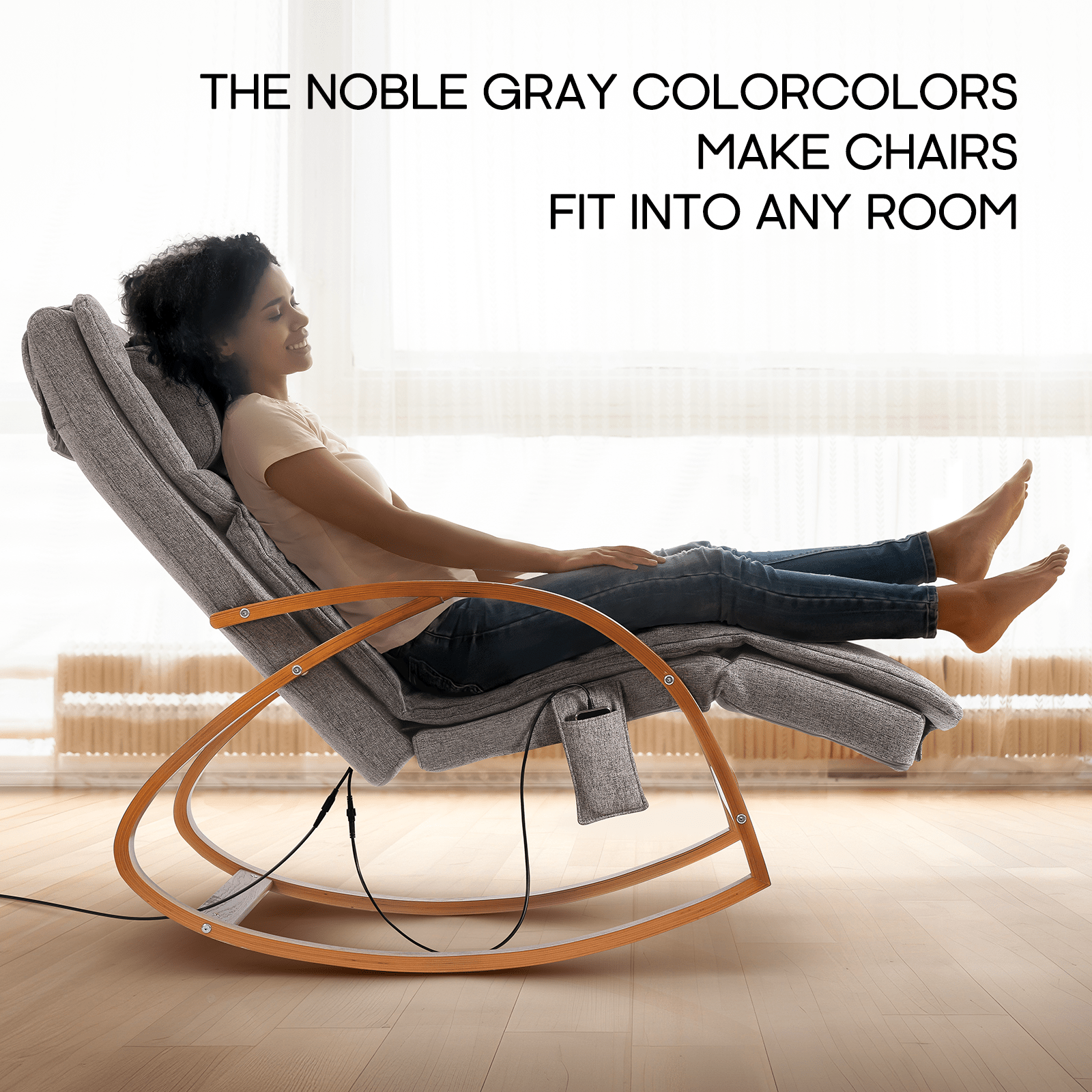 NAIPO MGC-2300P new wooden massage chairs