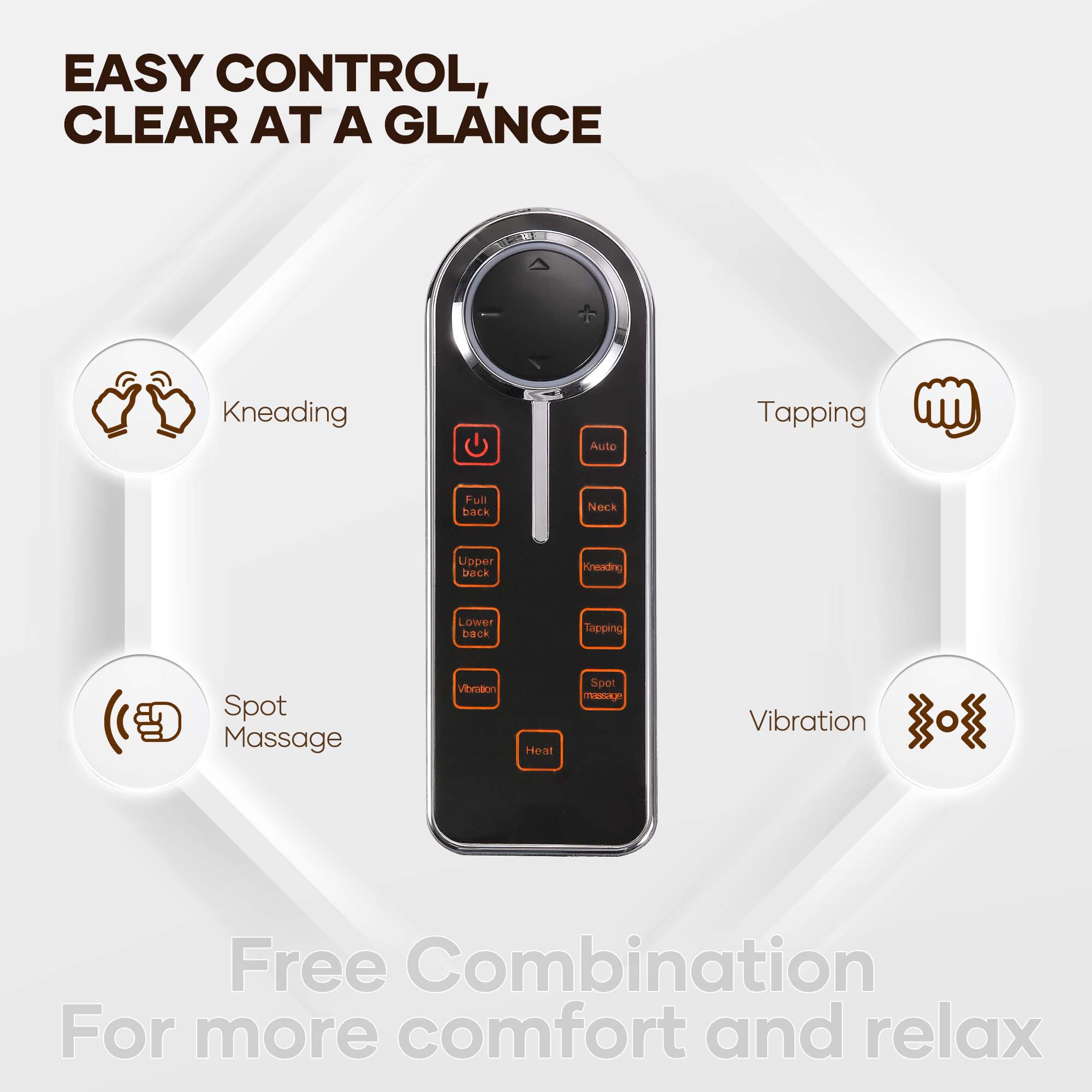 NAIPO MGC - 2300P Rocking Wooden Massage Chair - NAIPO