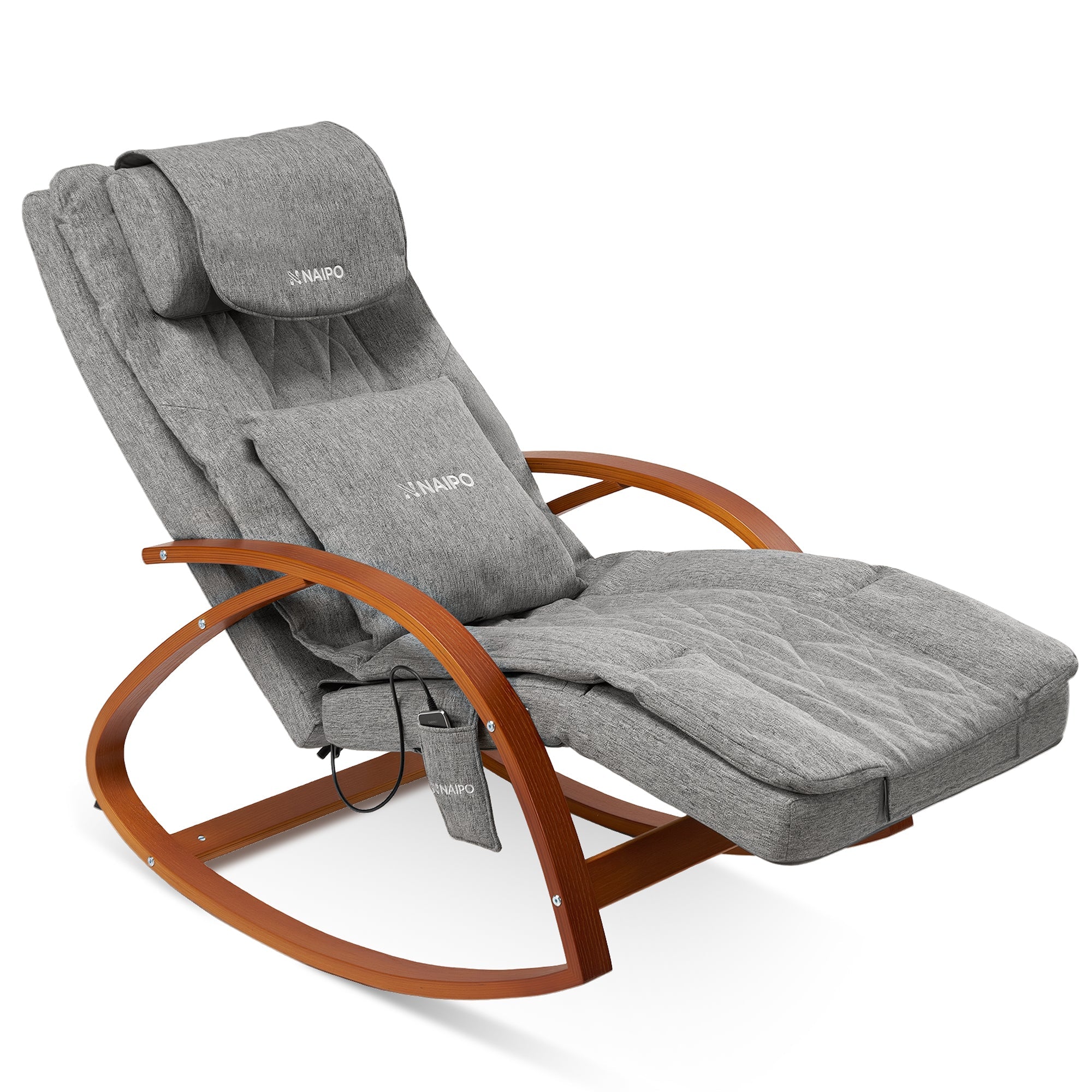 NAIPO MGC-2300P Rocking Wooden Massage Chair