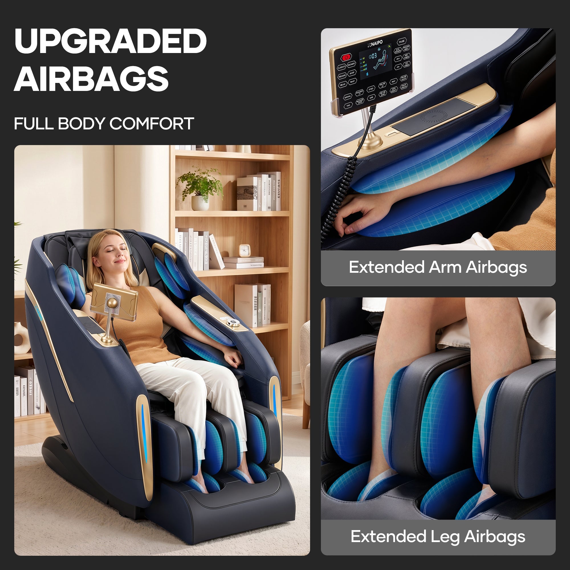 NAIPO MGC - 804B Smart Massage Chair - NAIPO
