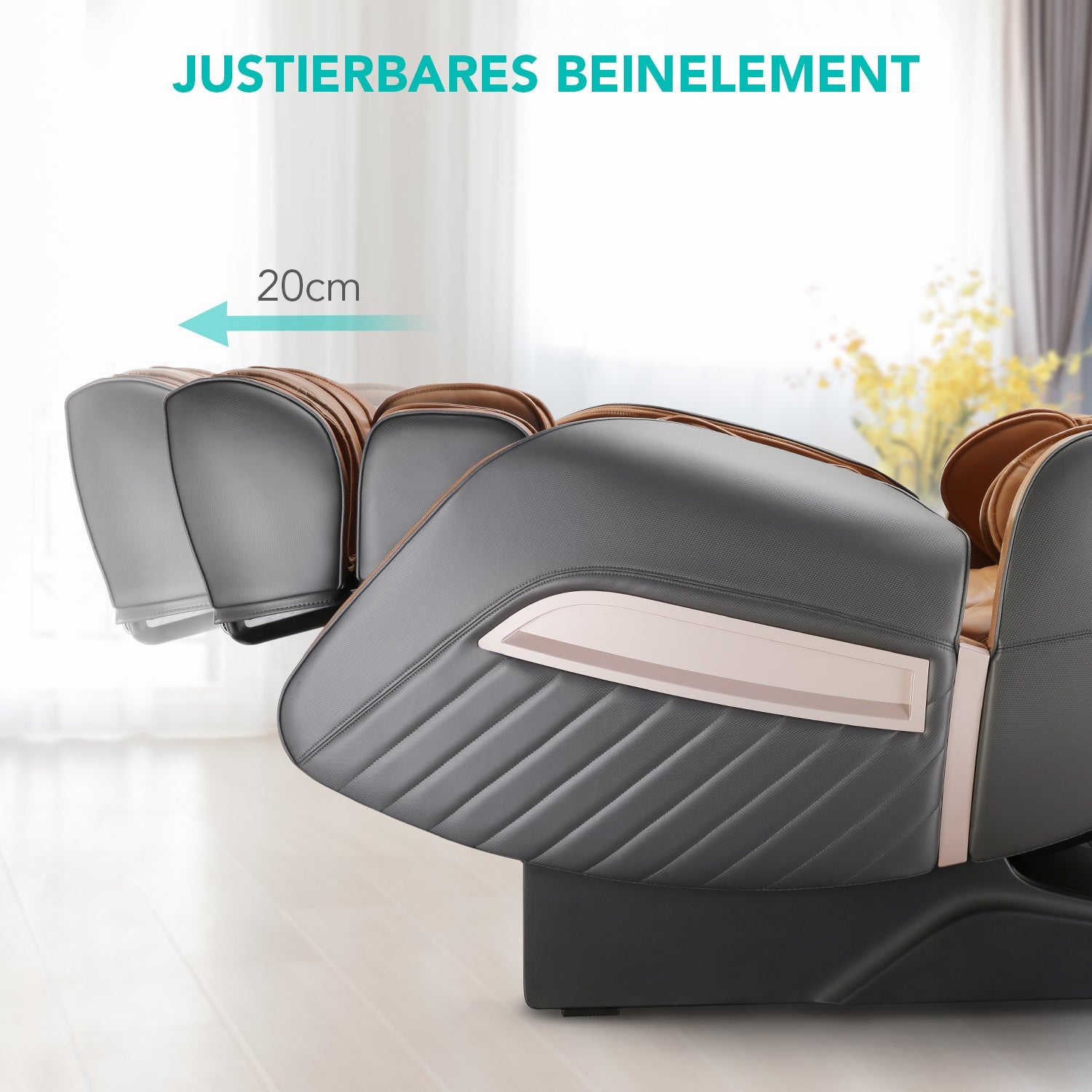 Naipo MGC - A350 Full Body Music Massage - BROWN - NAIPO