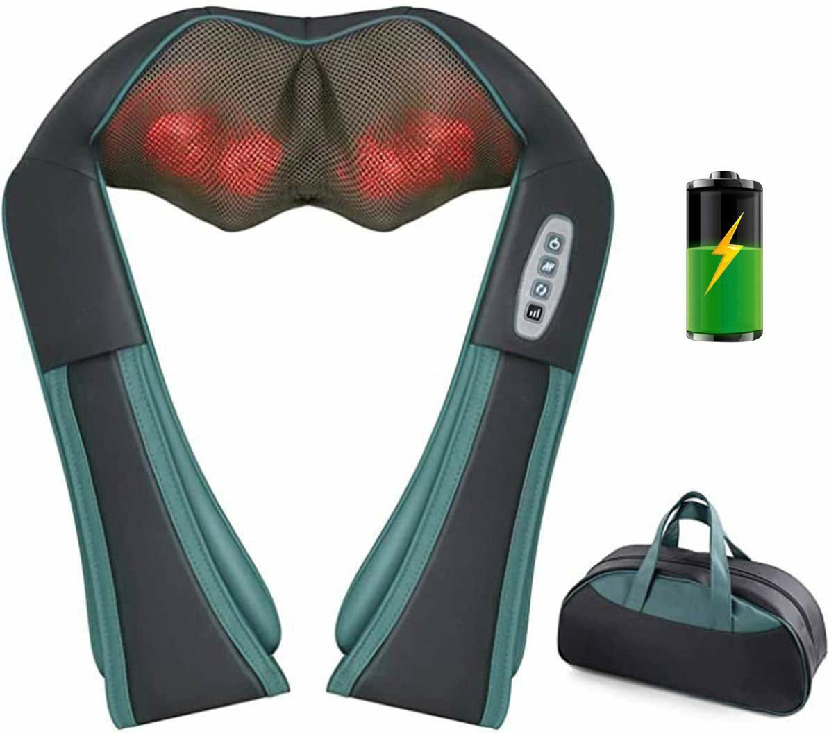 Naipo MGS-N12CS Cordless Shiatsu Neck & Shoulder Massager