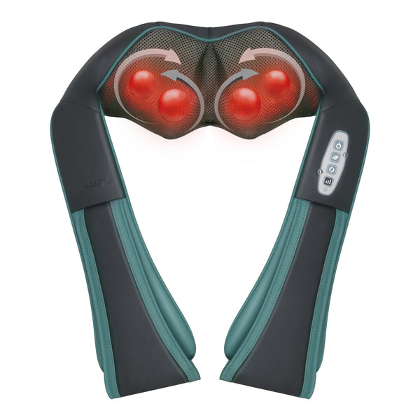Naipo MGS - N12CS Cordless Shiatsu Neck & Shoulder Massager - NAIPO