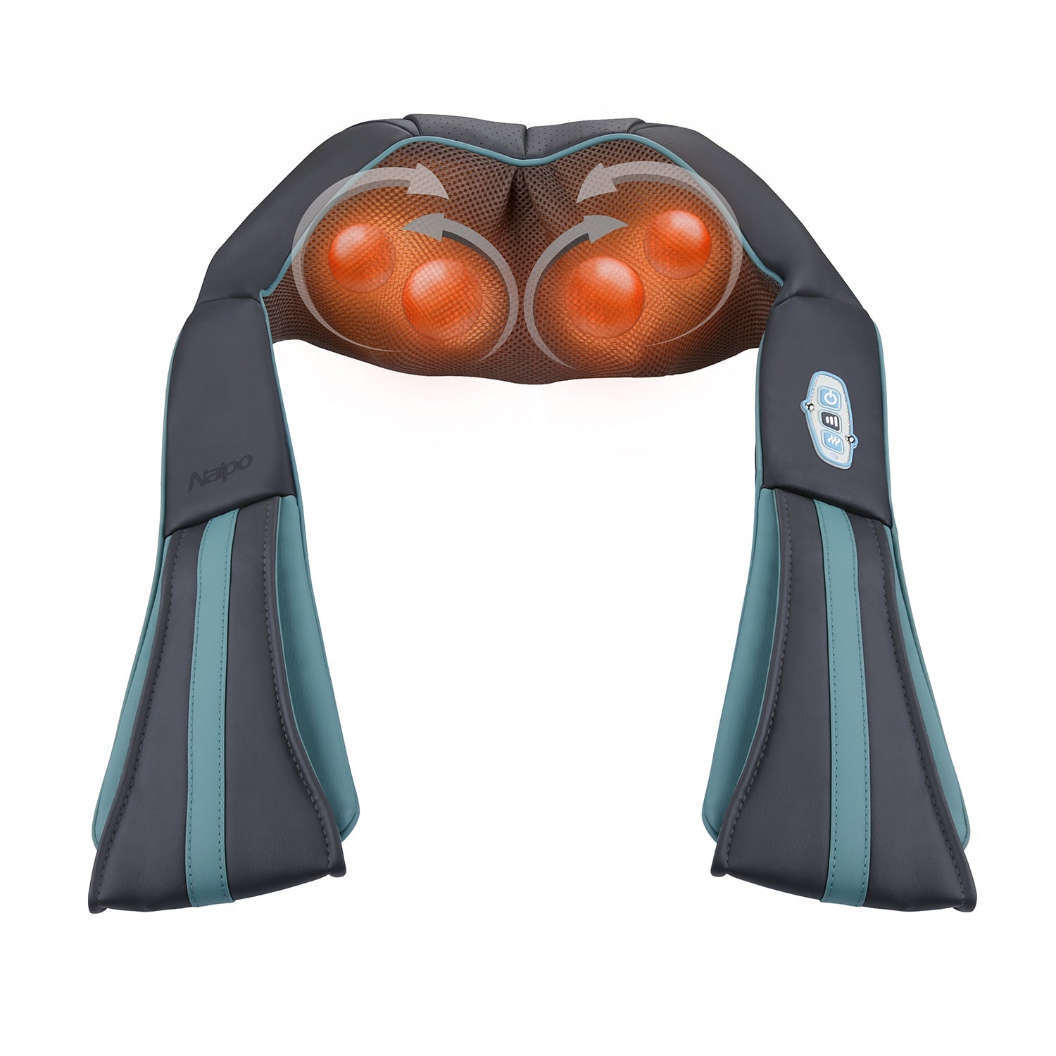 Naipo MGS - N12CS Cordless Shiatsu Neck & Shoulder Massager - NAIPO