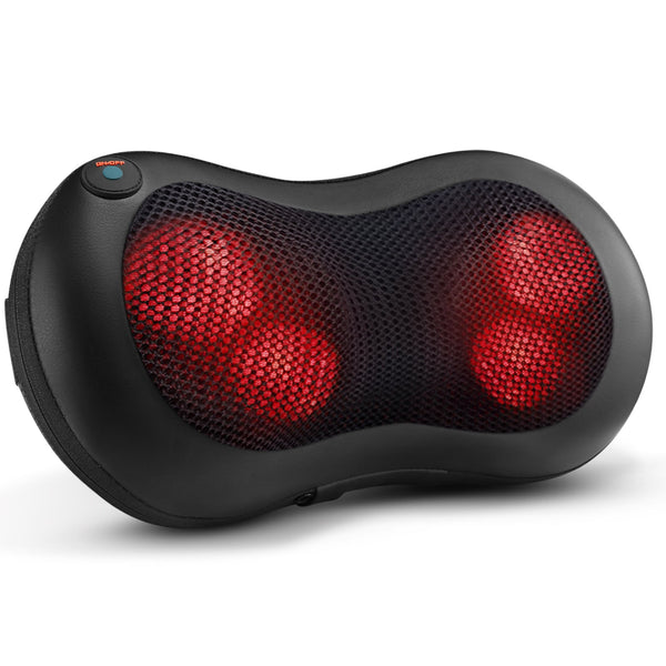 Naipo Pillow Massager MGP-129G with Heat for Back and Neck