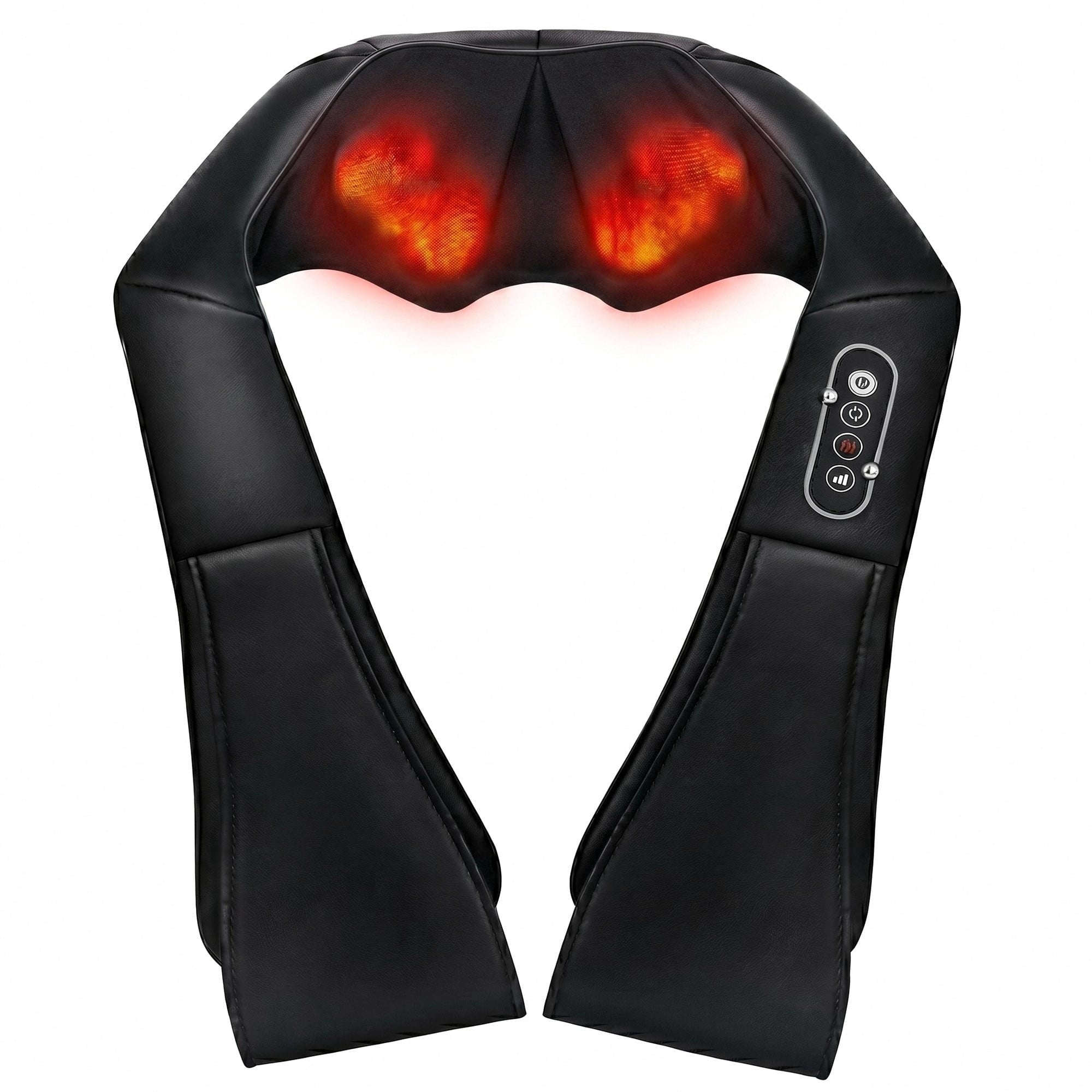 Naipo Shiatsu Back and Neck Massager with Heat Deep Kneading Massage, Best Gifts Mom Dad Women Men, Home, Office Car Use - NAIPO