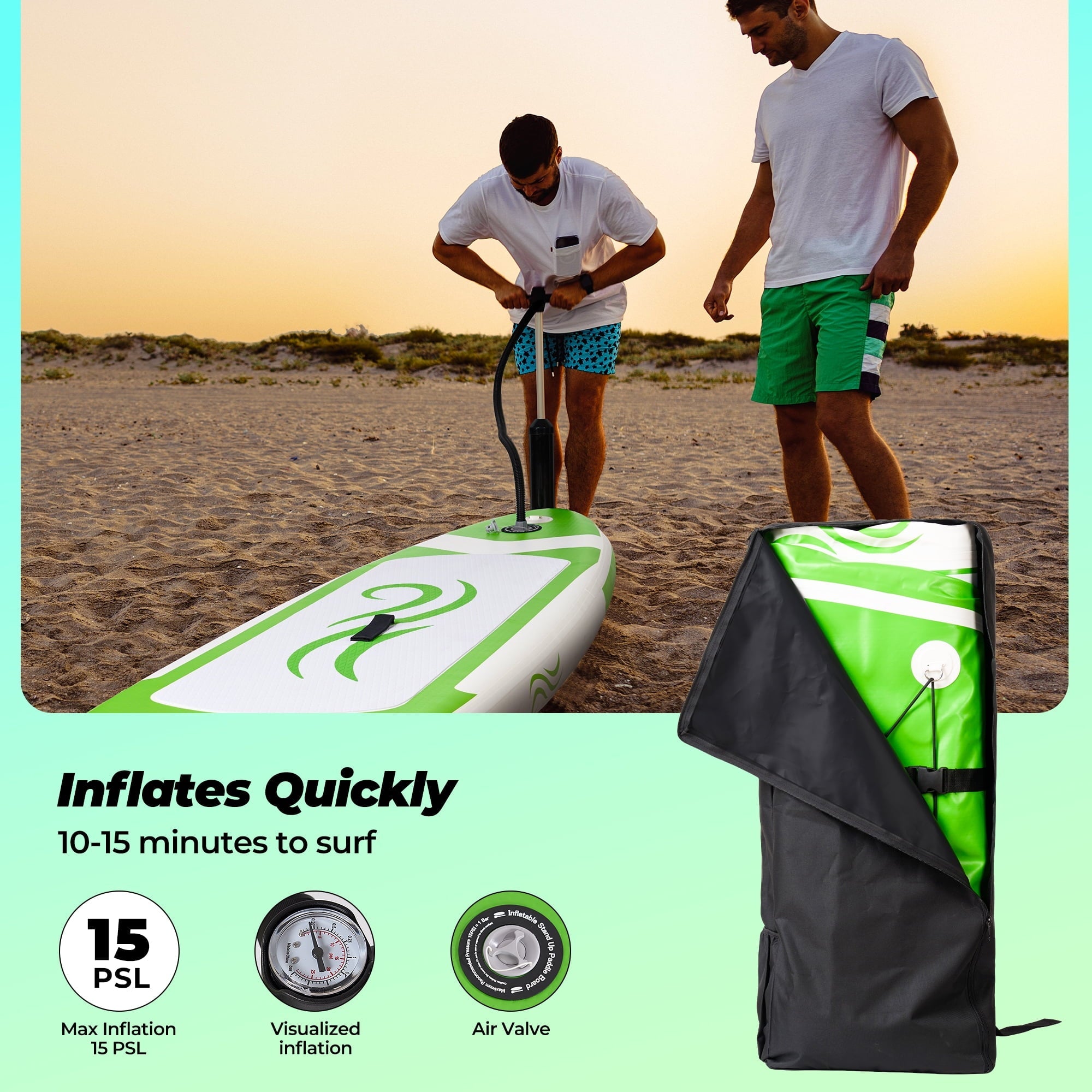 Paddle Board 10ft Inflatable Paddle Board 6