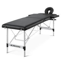 Portable Massage Table with 2 Fold Aluminium