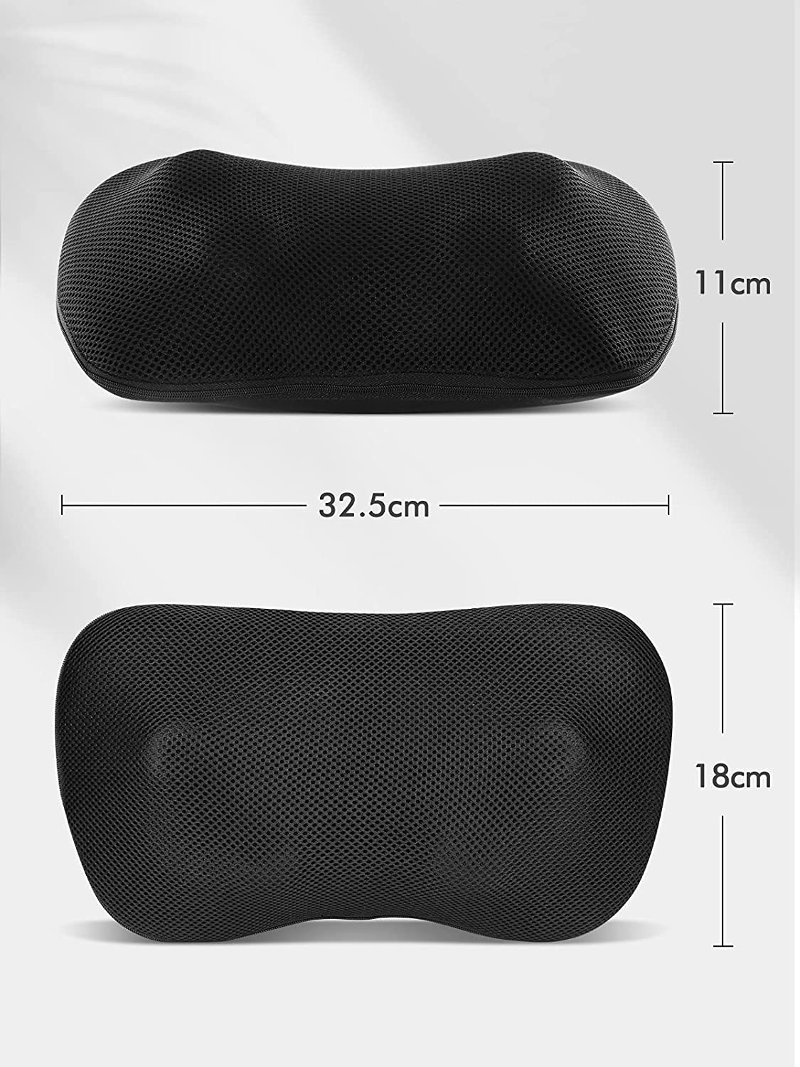 Back Massager Neck Massager Massage Pillow With Heat--Wholesale--US - NAIPO