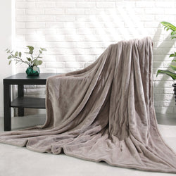 Electric Blanket Heated Throw 72" x 84" Oversized Flannel Heated Blanket, ETL Certification Fast Heating with 4 Heating Levels & 10 Hours Auto Off, Machine Washable--Wholesale--US - NAIPO