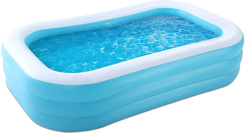 Naipo Inflatable Swimming Pool Fmaily Inflatable Pool Full-Sized 95 ...
