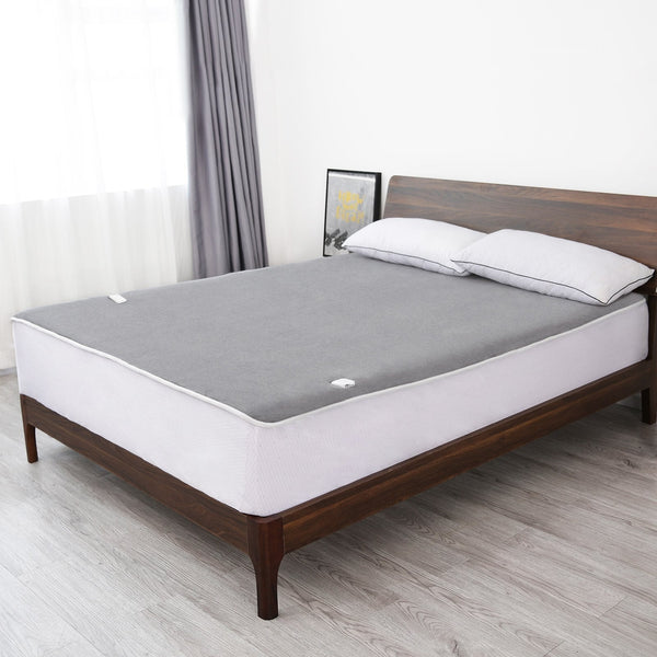 Heated Mattress Pad Underblanket Dual Controller for 2 Users Soft Coral Velvet 10 Heating Levels & 9 Timer Settings Fast Heating, King--Wholesale--US - NAIPO