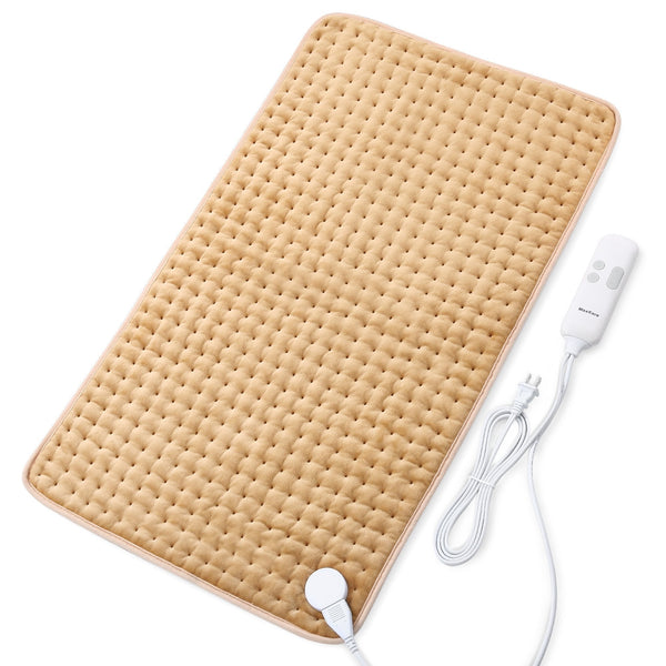 Heating Pads for Back Pain,18"x33" Large Electric Heating Pads with Auto Shut Off,6 Temperature Settings,Super-Soft,Fast Heating for Neck Back Shoulder Relief and Cramps--Wholesale--US - NAIPO