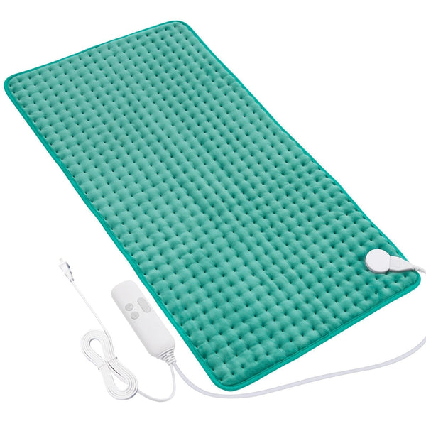 Heating Pads for Back Pain,18"x33" Large Electric Heating Pads with Auto Shut Off,6 Temperature Settings,Super-Soft,Fast Heating for Neck Back Shoulder Relief and Cramps--Wholesale--US - NAIPO
