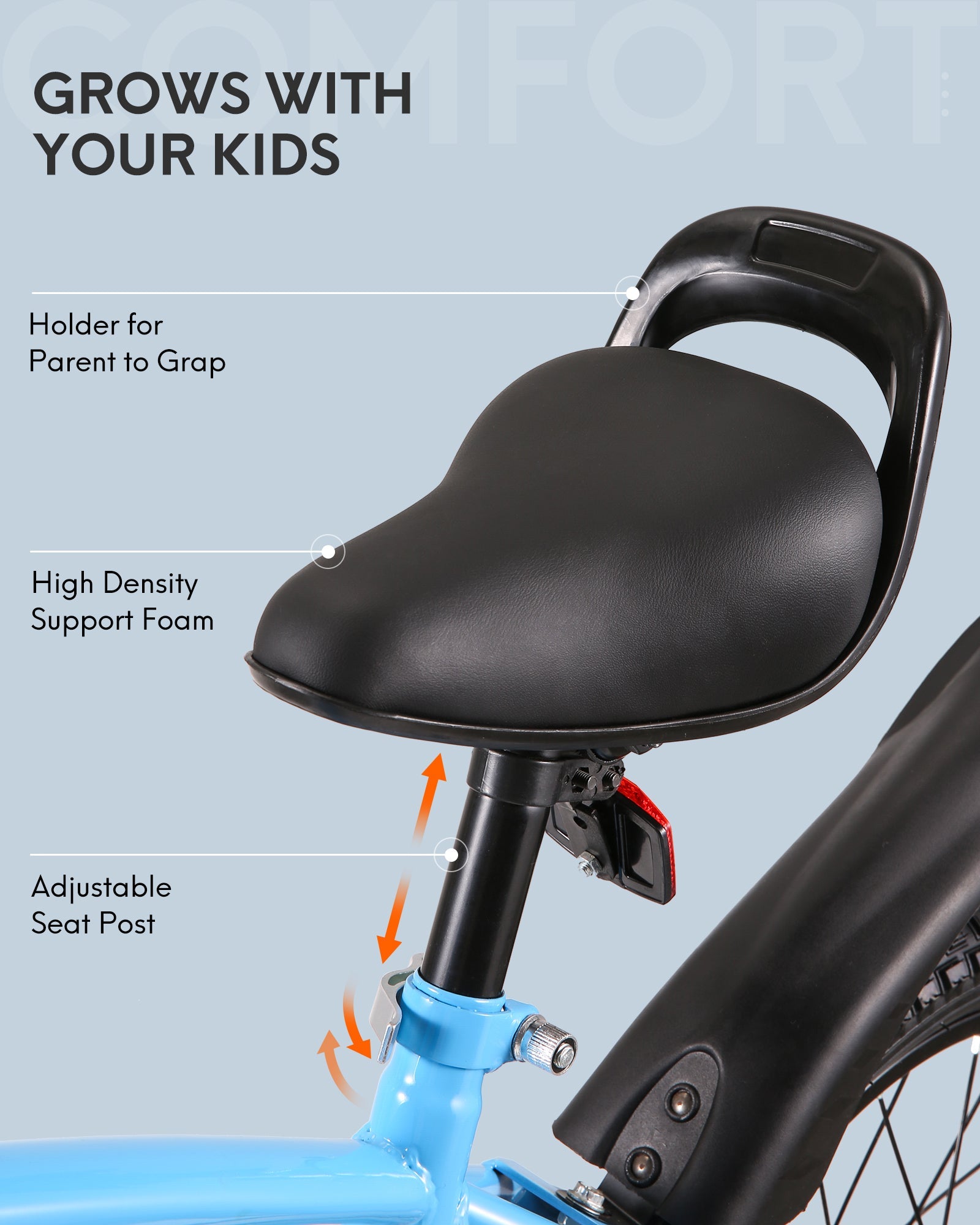 Kids Bike Toddler Bike 12 Inch Kids Bike for Age 2-5 Years with