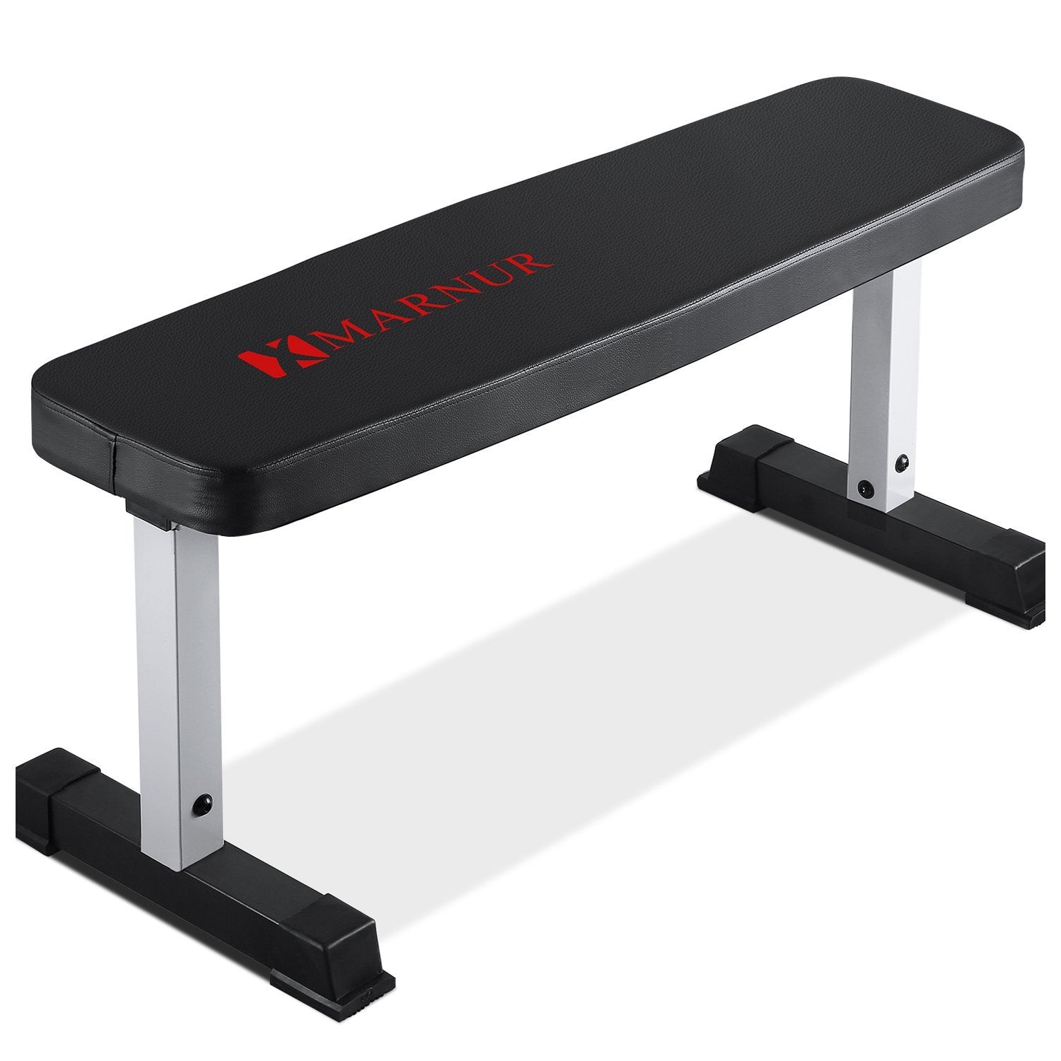 Flat Weight Bench 600 LBS Capacity - 42 x 18.5 x 19” Fitness Father's Day Utility Dumbbell Bench for Weight Training Exercise Home Gym